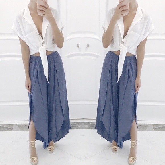 SOLD OUT ✖️ Bali Slit Pants - Picture 2 of 5