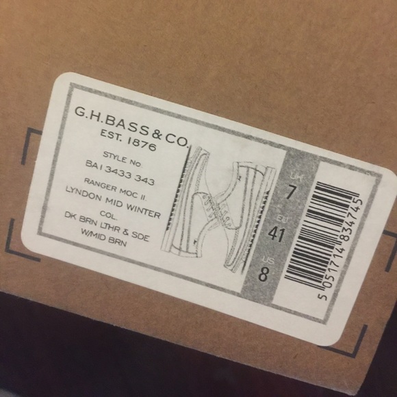 NIB G.H. Bass & Co. Ranger Moc/ Chukka Boot main image 4