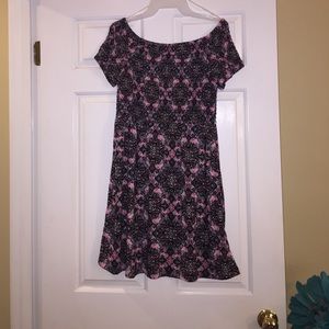 Large off the shoulder dress