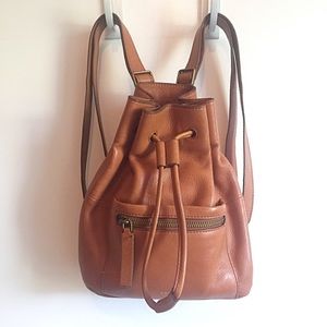 Fossil Vickery Mini Leather Backpack Purse Bag