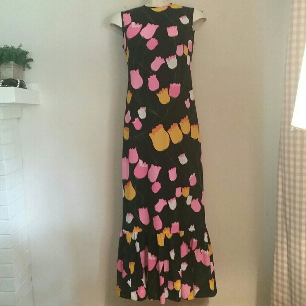 Vintage 70s Tulip Maxi dress