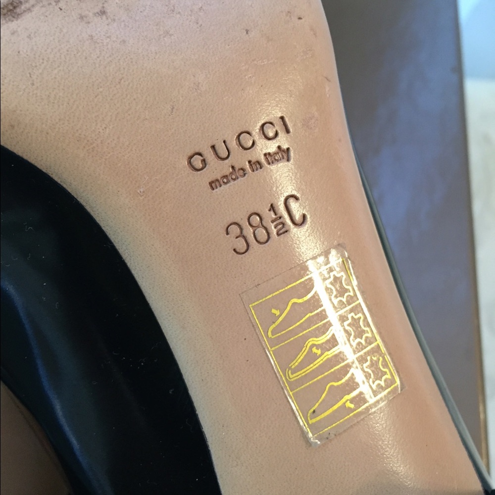 SOLD!Gucci GG Horsebit Gorgeous chunky Heels pumps - Picture 8 of 8