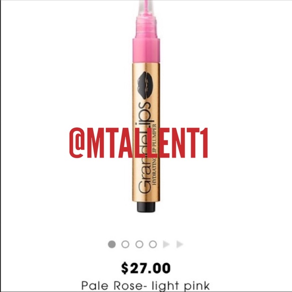NIB💜Grande Lips💜"Pale Rose"  Lip Plumper Gloss - Picture 3 of 8