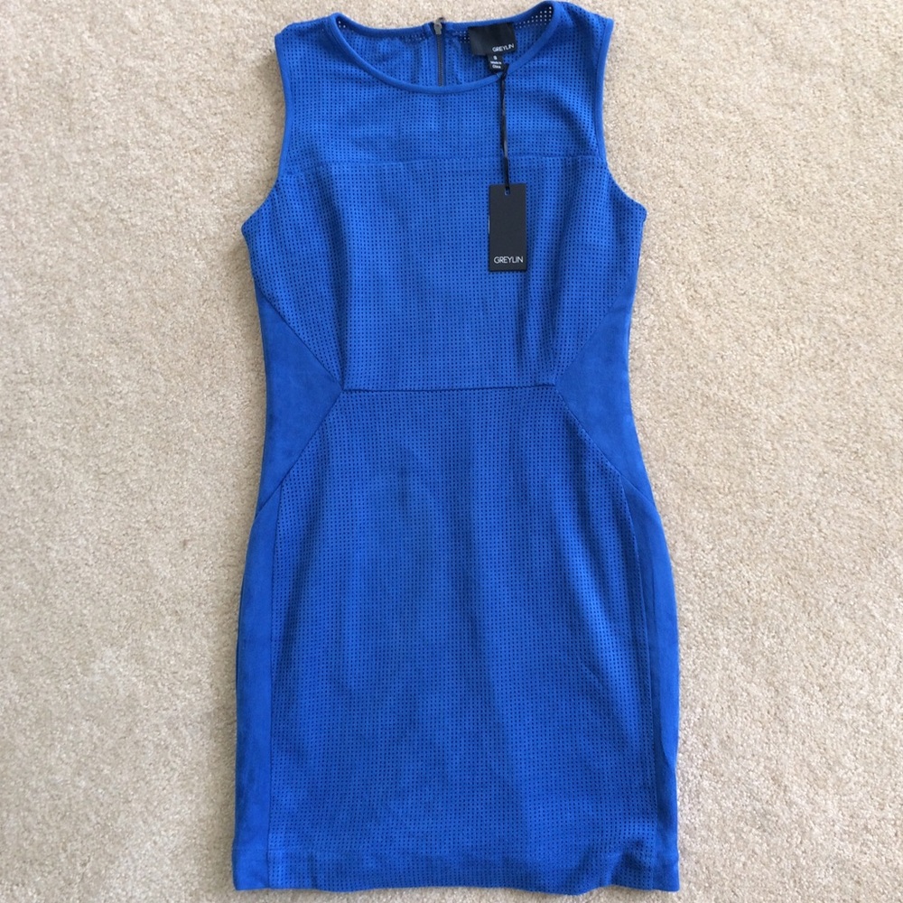 NWT Anthropologie Greylin Blue Dress