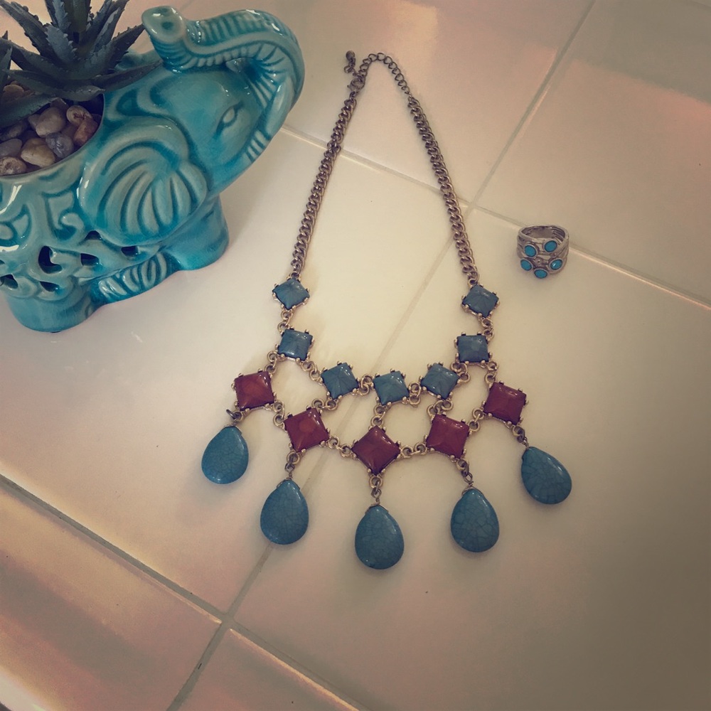 🐞 Beautiful Boho style necklace! 🦋