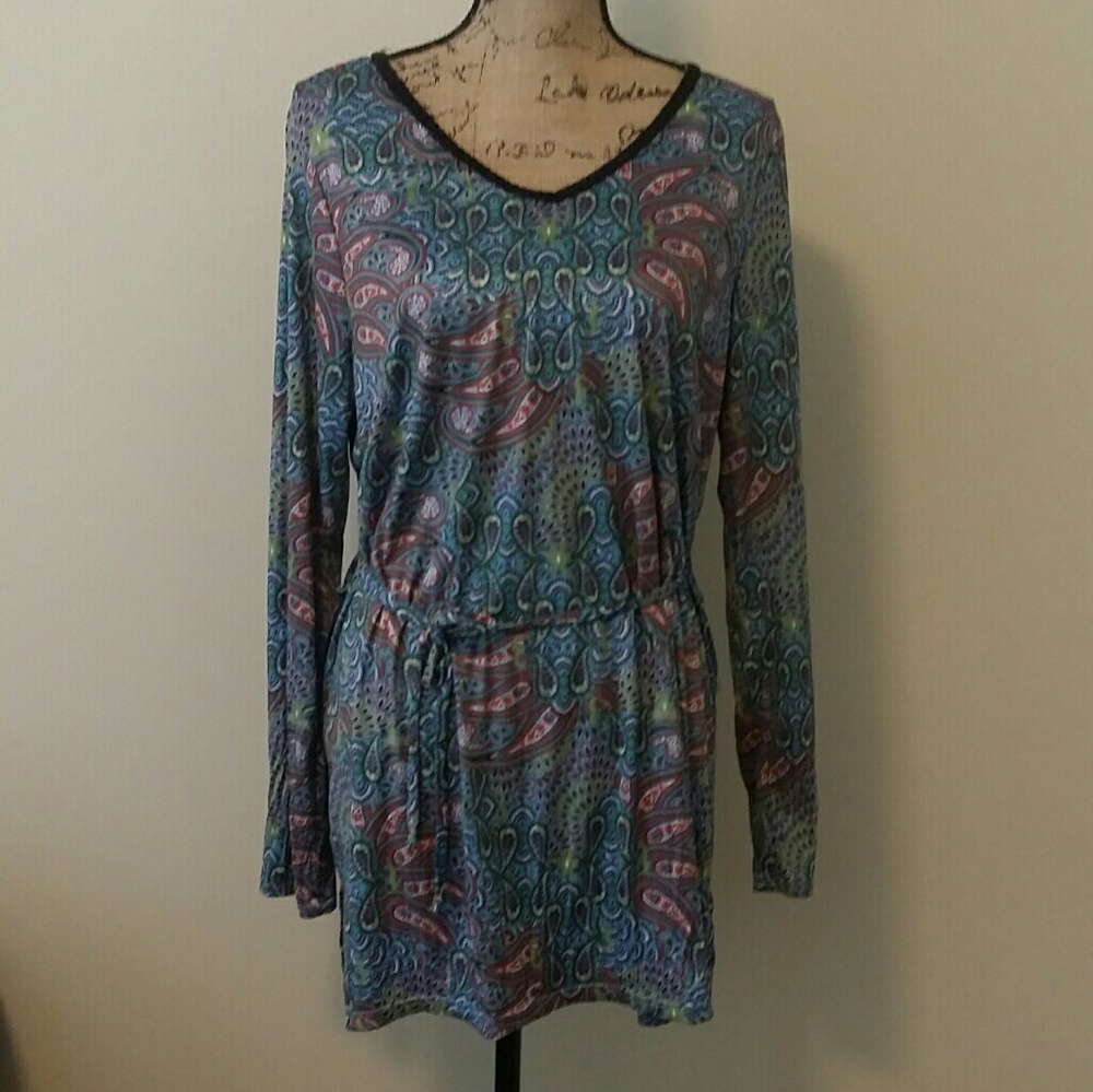 New Directions Tunic Multicolored NWT