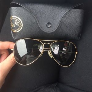 Authentic ray ban aviators