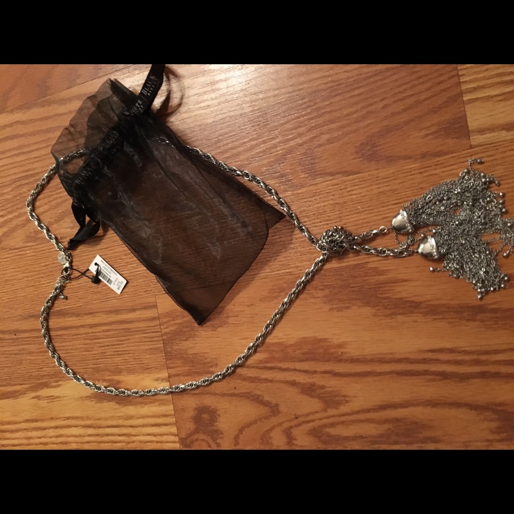 White House Black Market long chain necklace. NWT!