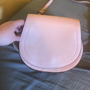 Pastel pink crossbody bag