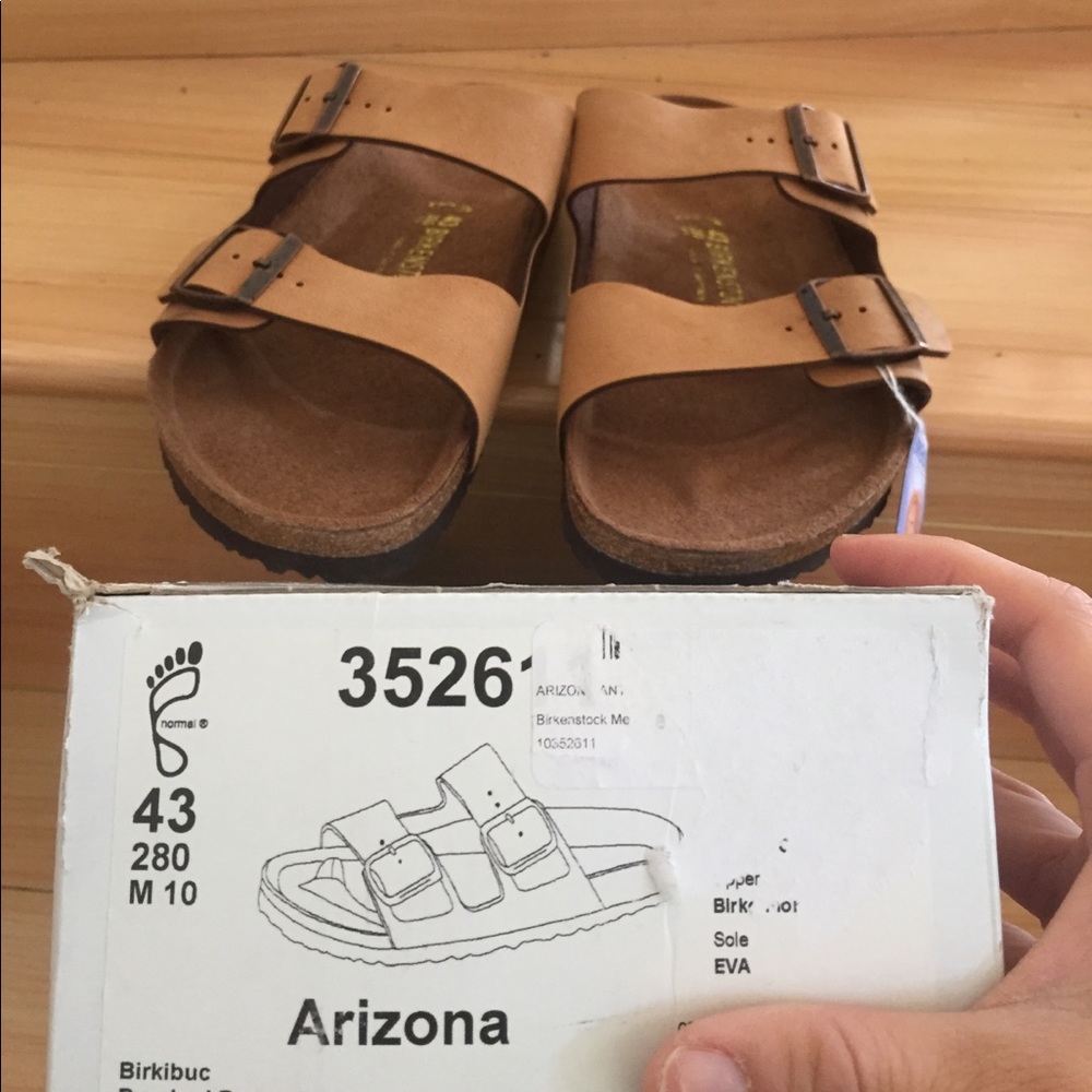 Birkenstock Arizona men's sandal sz 10-10.5 / 43 - Picture 3 of 3