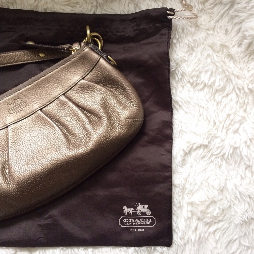 Coach Leather Shoulder Bag - Picture 5 of 5