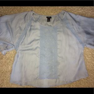 Blue rue 21 blouse