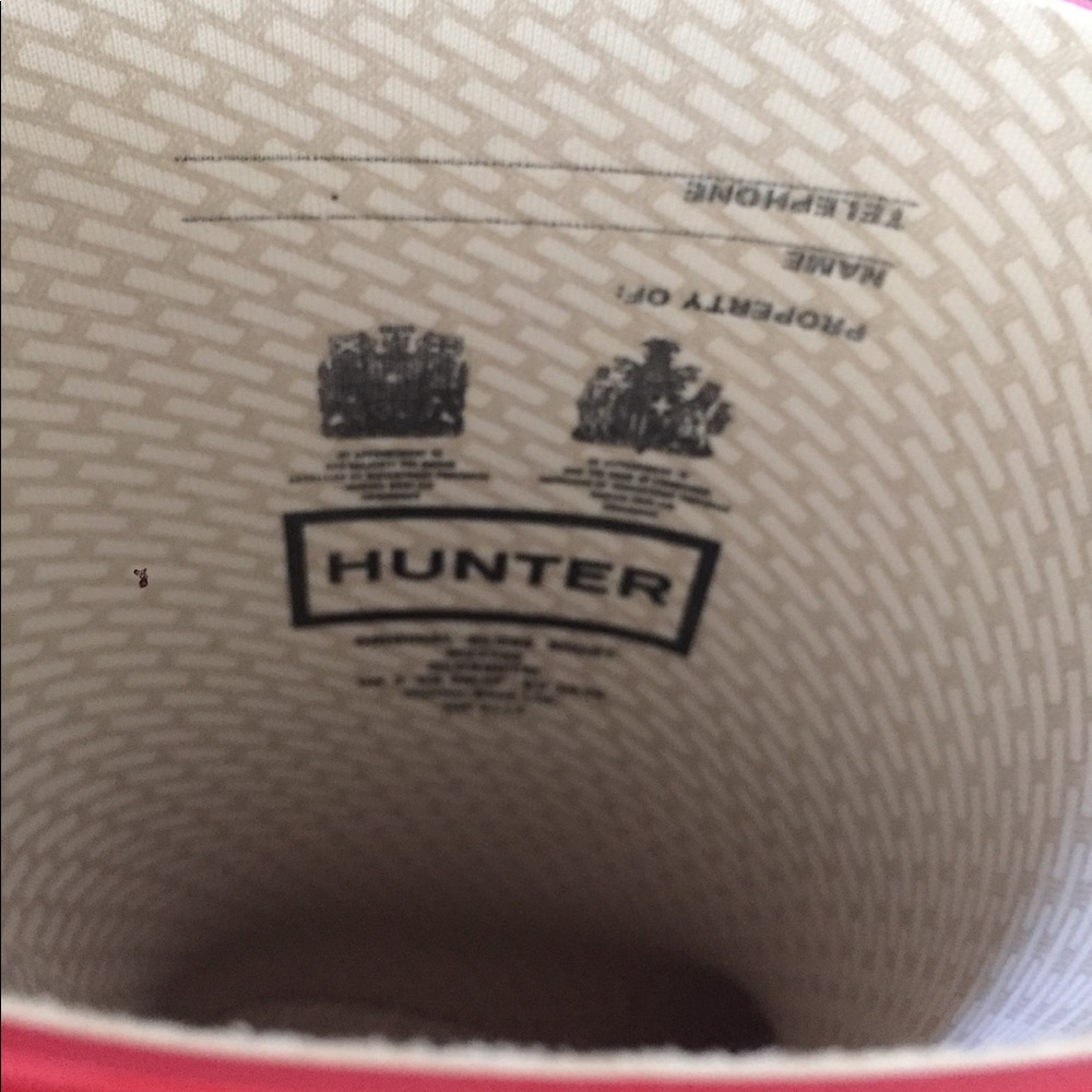 Hunter Welly Boots Short Gloss Red brand new - Picture 5 of 6