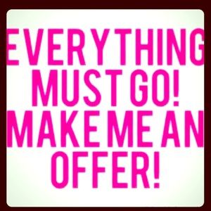 Everything must go!!! Make me an offer!! 🛍👠👛👗