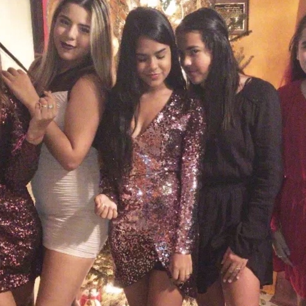 Sparkly Charlotte Russe dress