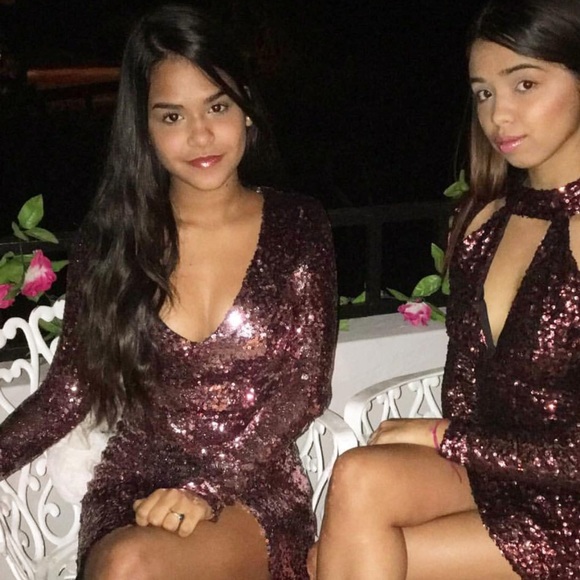 Sparkly Charlotte Russe dress - Picture 2 of 3