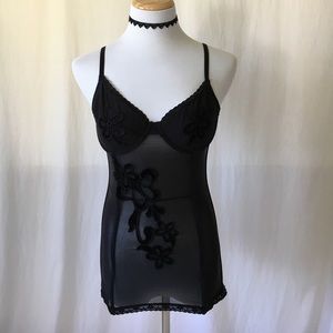 Frederick’s Lingerie Corset, Black