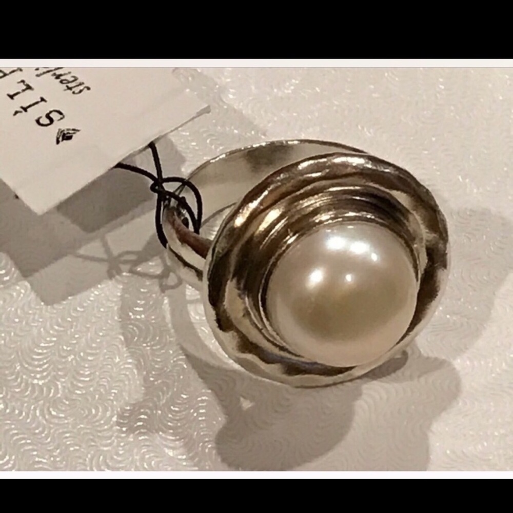 Silpada Pear ring.