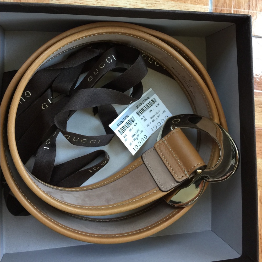 Gucci belt. New