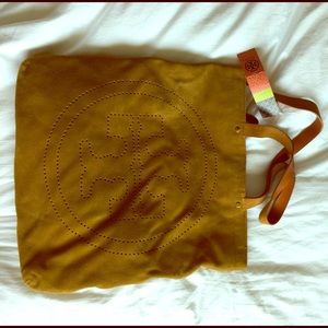 Tory Burch Suede Tote
