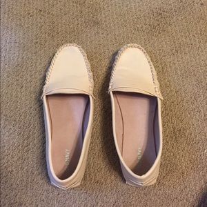 Old Navy blush colored loafers