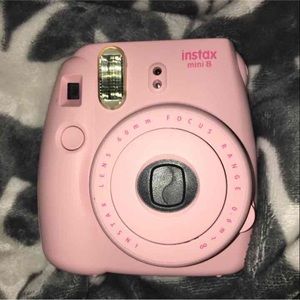 Pink Instax mini 8