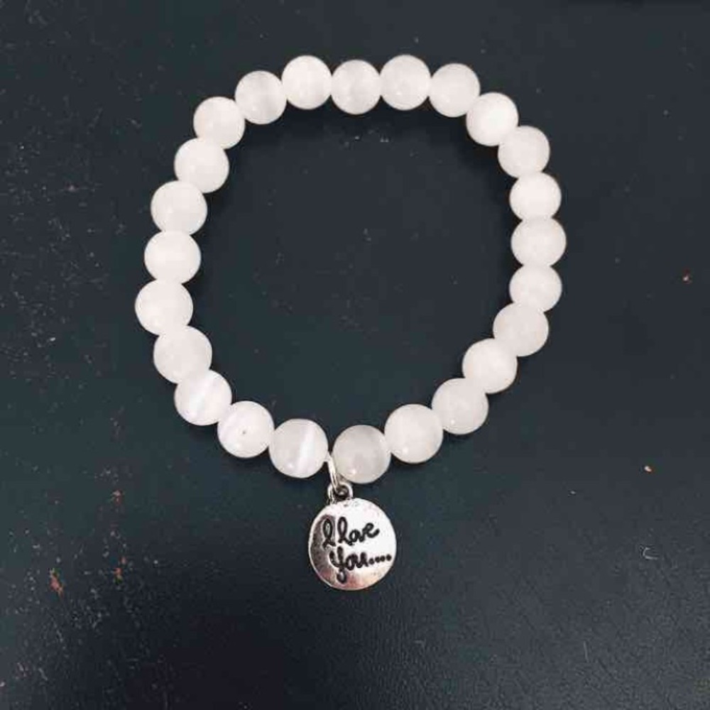 FULL TILT I Love You Beaded Bracelet