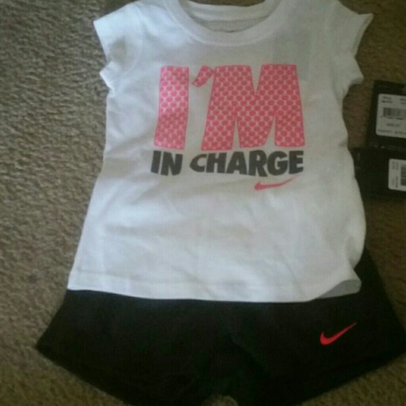 Nike New Infant Baby Nike Outfit Shirt and Shorts from Ashley's