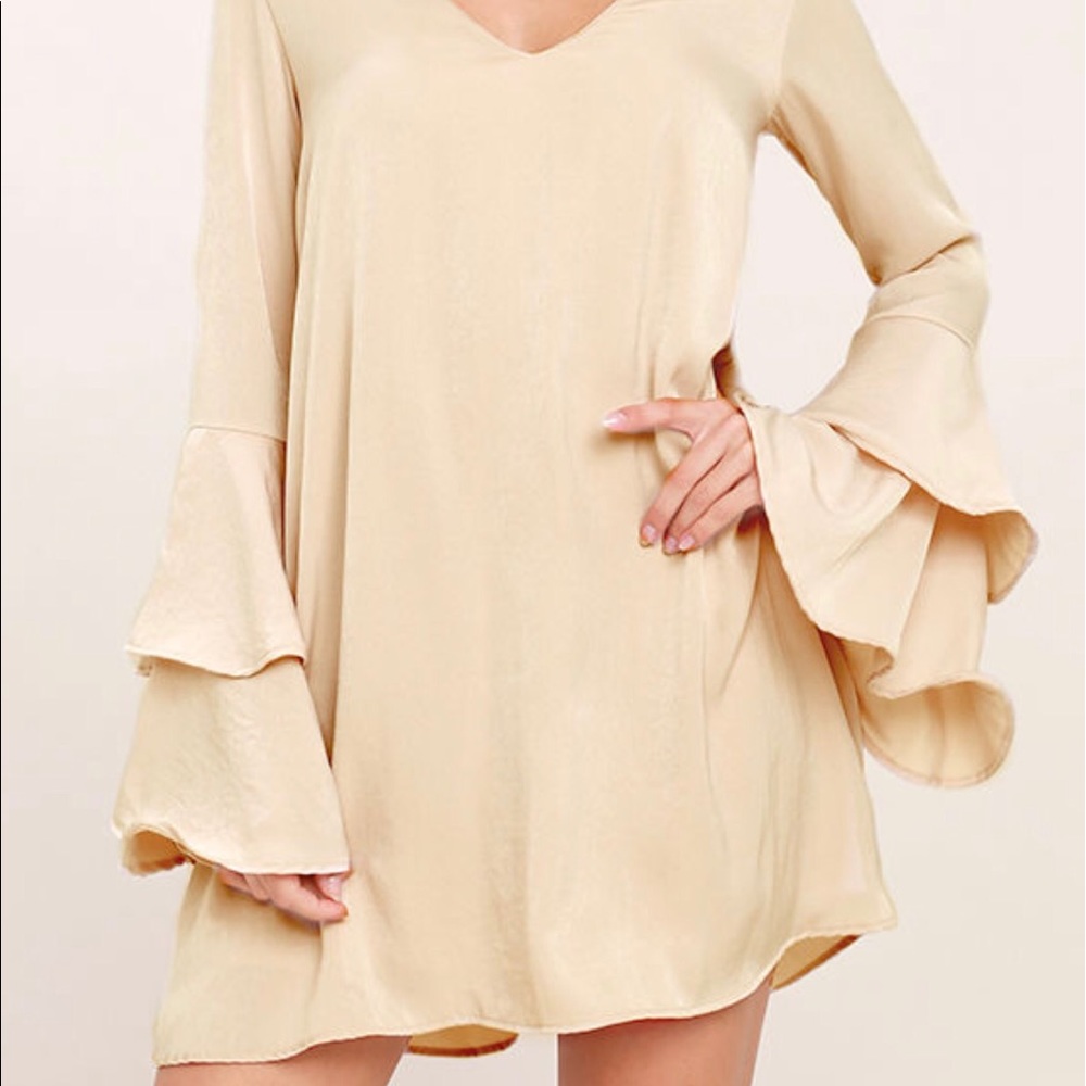 Lulu's bell sleeve dress