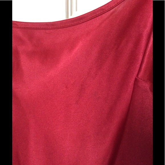 ❌REDUCED❌A.B.S Red Hot Satiny Chemise - Picture 4 of 4