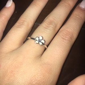 Pandora Cherry Blossom Stackable Ring