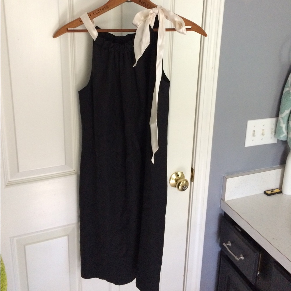 Black Silk Dress