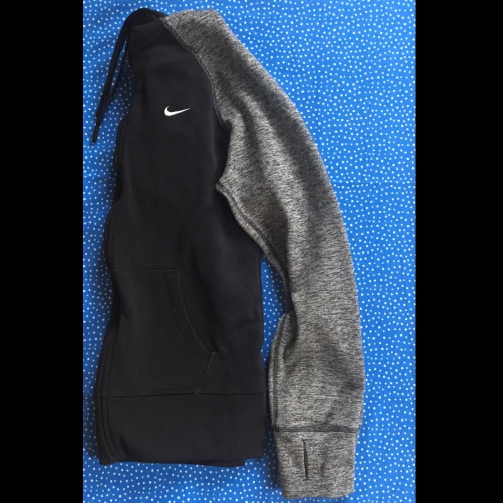 SOLD Black and Gray Nike sweatshirt