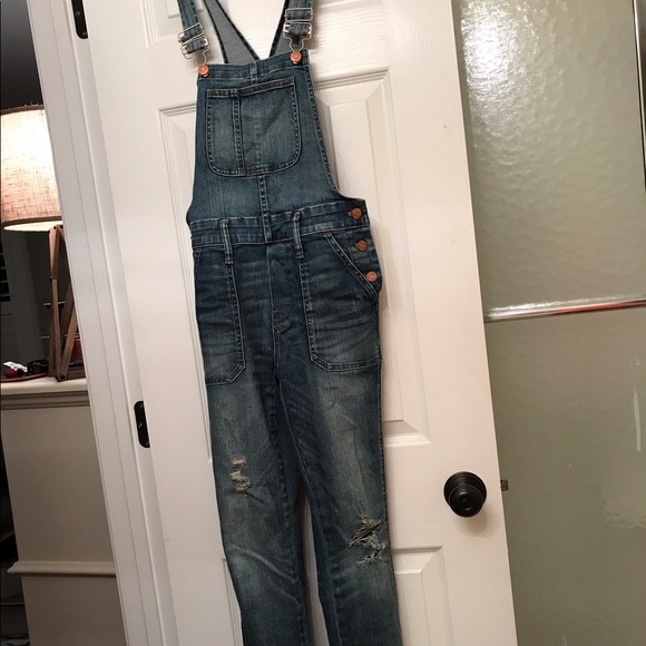Madewell Denim - Madewell long overalls