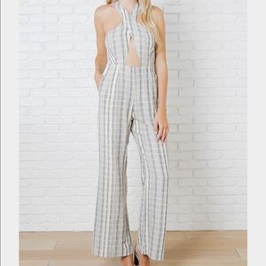 Solana crossfront jumpsuit