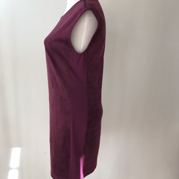 🎉SOLD🎉BCBG MAXAZRIA Karlee Faux Suede Dress - Picture 4 of 7