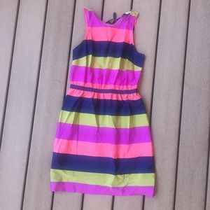 Cute striped bright dress from Ann Taylor Loft