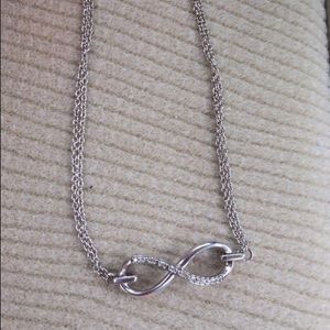 Silver Kays infinity bracelet
