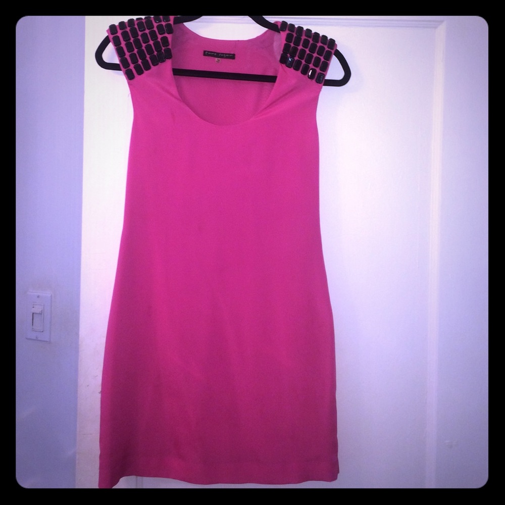 Hot pink and jewel mini purchased at Nordstrom