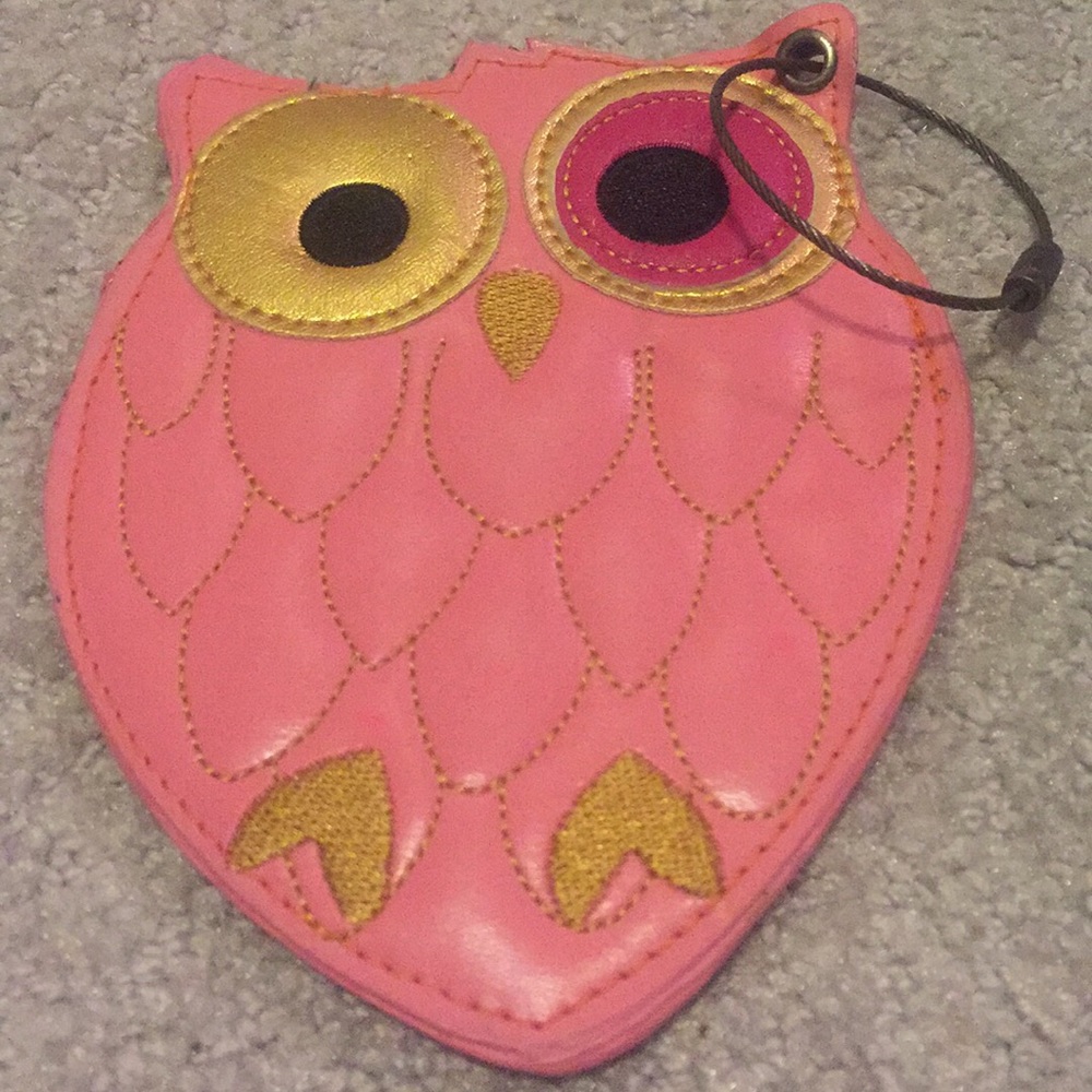 Owl Luggage Tag