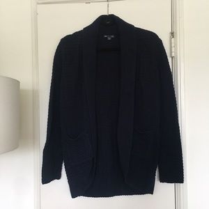 Gap Chunky Knit Navy Sweater