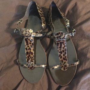 JCrew Tortoise Sandals