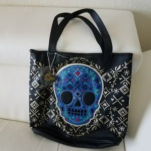 Beautiful large skull bag. 2 available