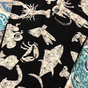 BNWT- Lularoe Sea Creatures -One Size OS