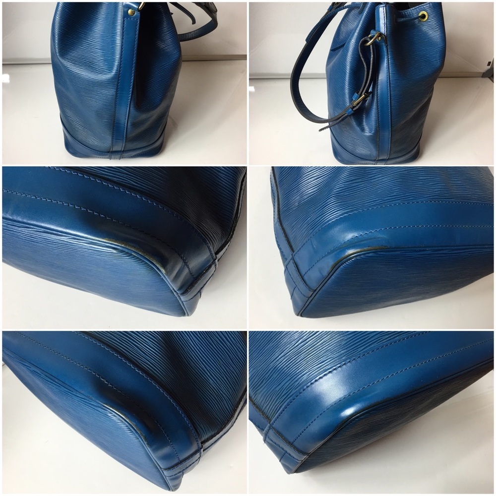 SOLD—100% Authentic Louis Vuitton Blue Epi Noe GM - Picture 2 of 4