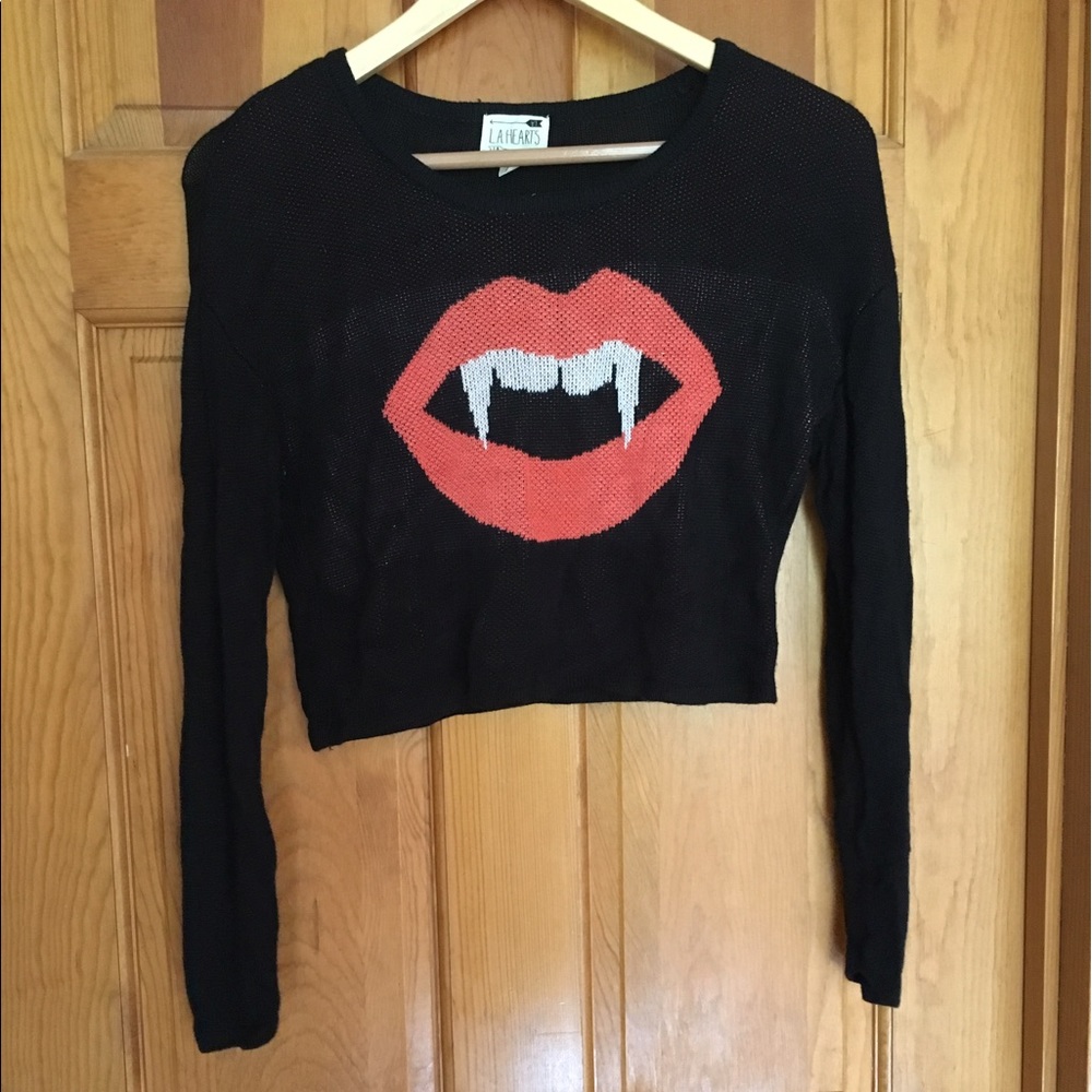 LA HEARTS vampire sweater from PacSun