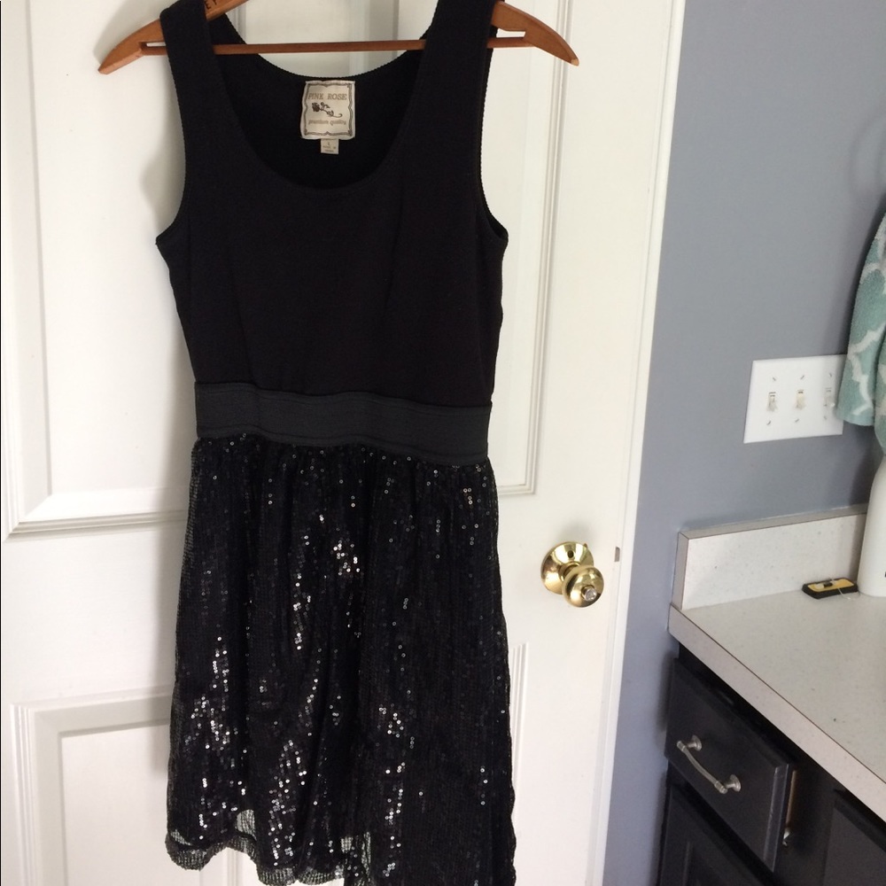 Sparkly Black Dress