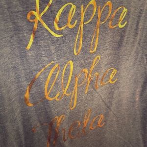 Blue and Gold Theta Shirt