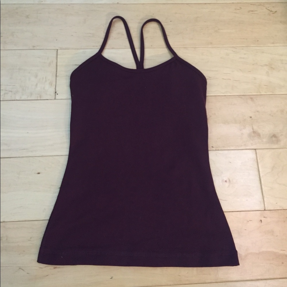 🚫SOLD🚫 Bordeaux drama power y tank size 2