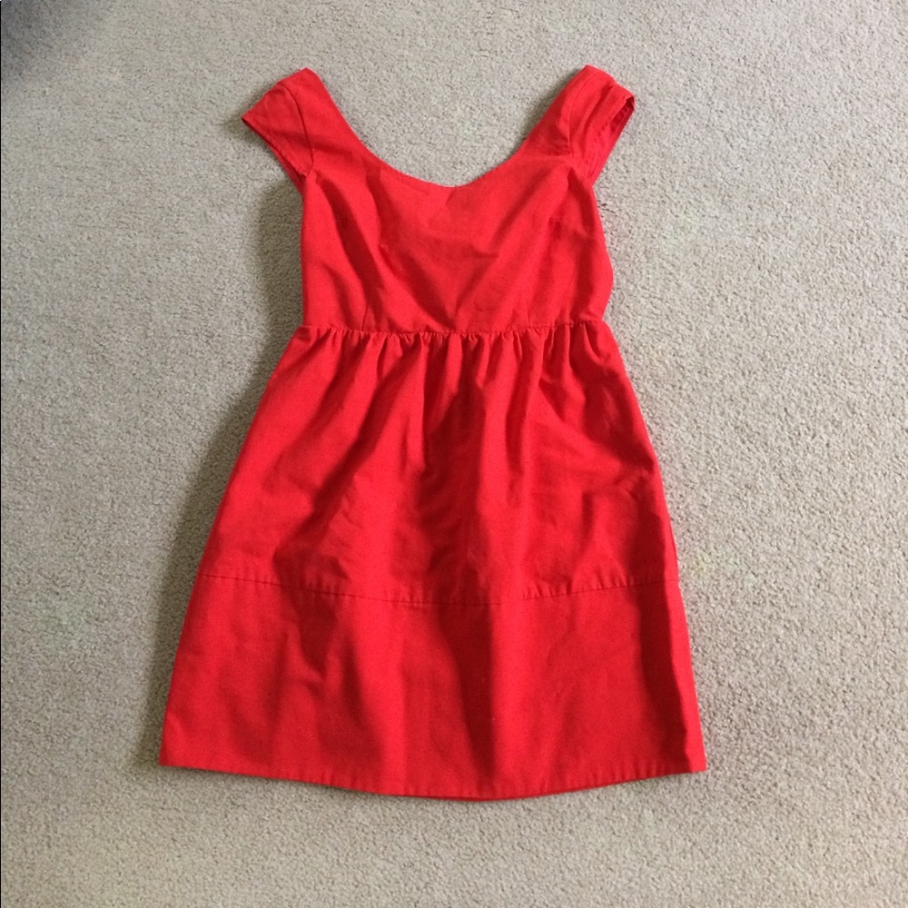 Red Bow Dress